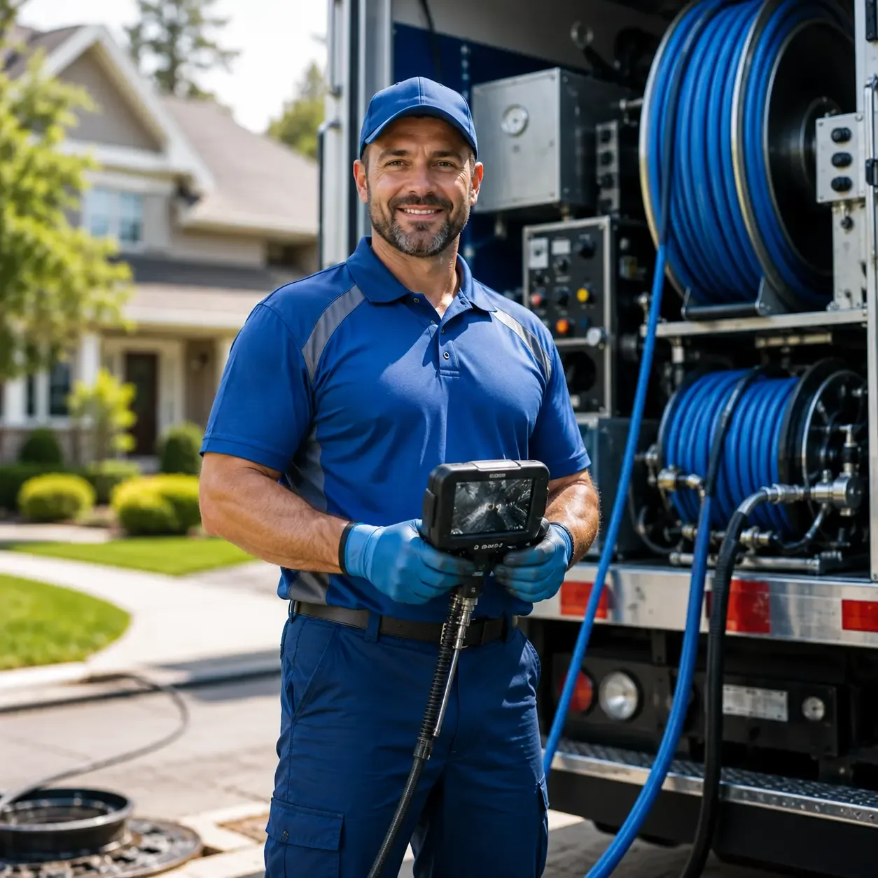 Local outdoor drain cleaning specialists in Rayland, OH